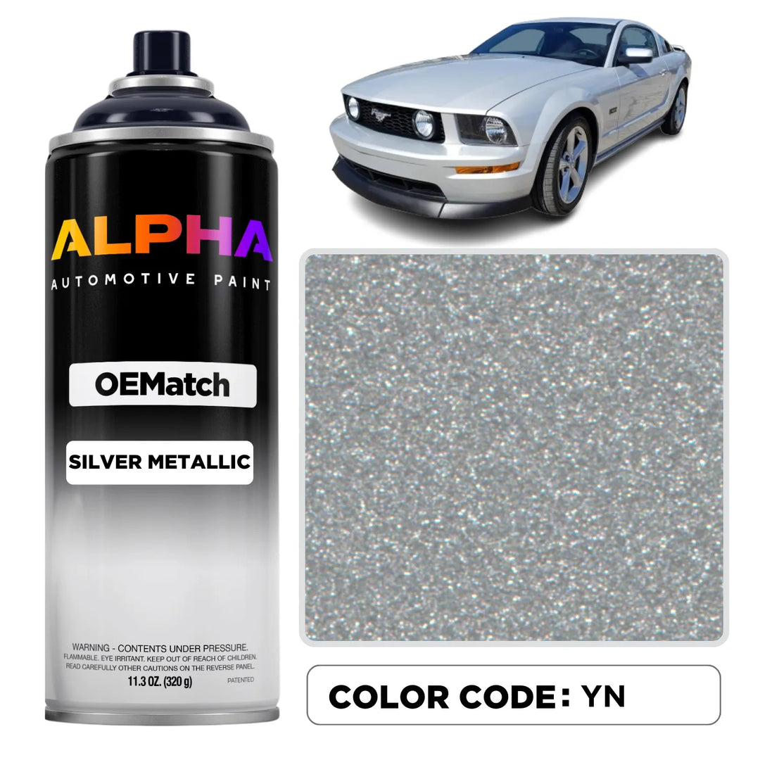 FORD SILVER M. YN / YN-6505 | OEMatch Spray Can