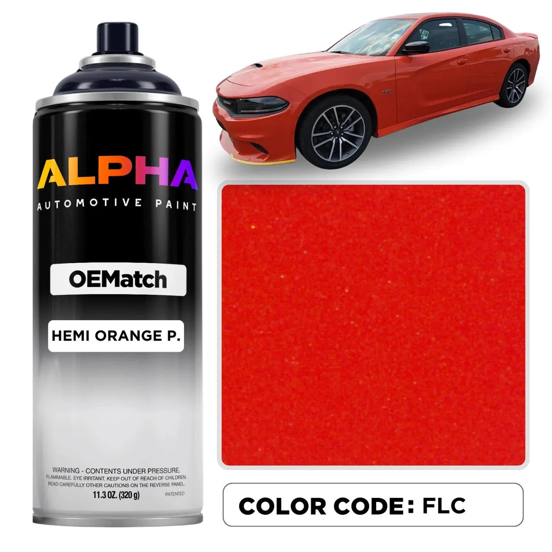 CHRYSLER USA HEMI ORANGE P. FLC | OEMatch Spray Can