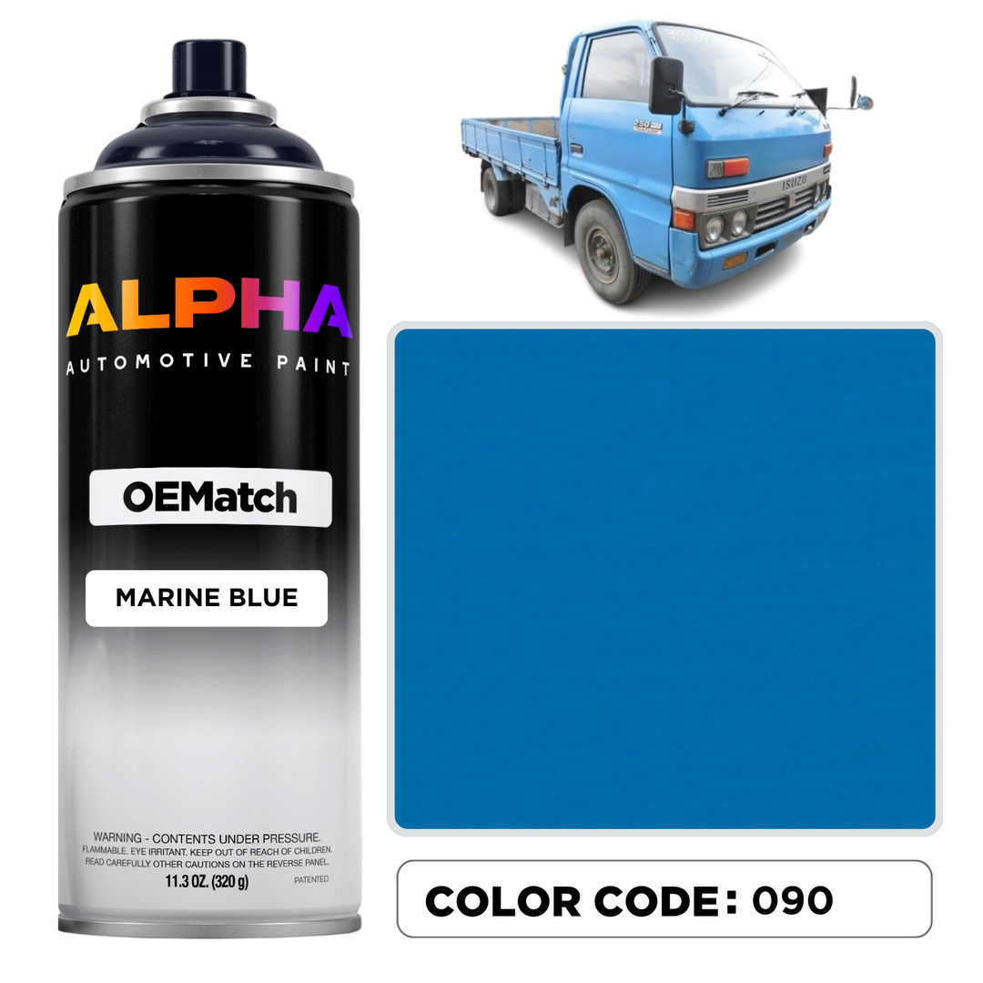 Isuzu Blue/Marine Blue 090 / 890 | OEMatch Spray Can