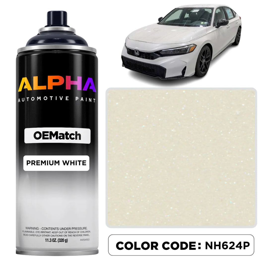 HON PREMIUM WHITE P. NH624P | OEMatch Spray Can