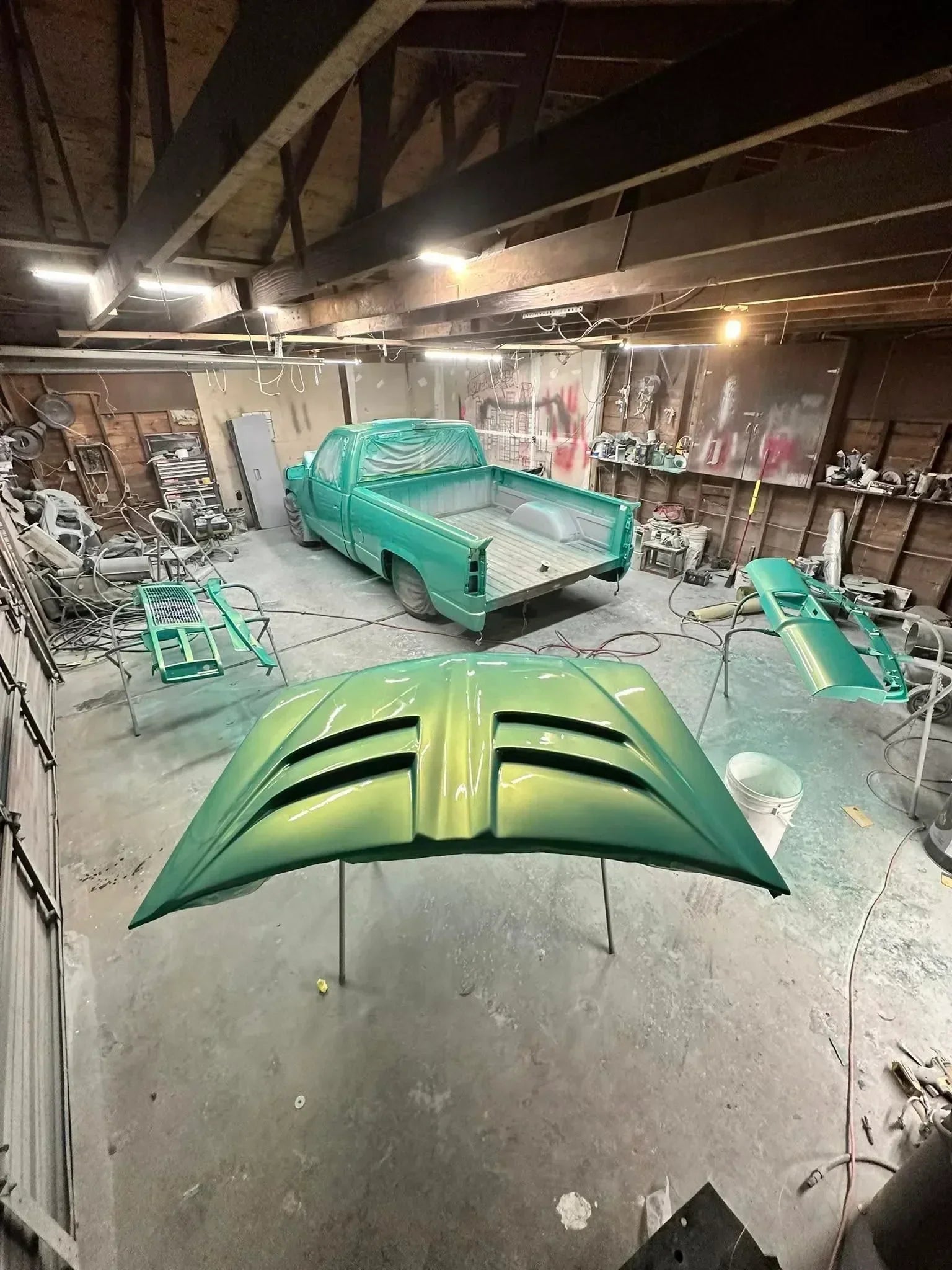 Jade Green Paint Basecoat – The Spray Source
