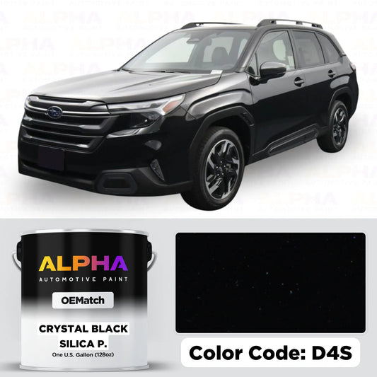 Subaru Crystal Black Silica P. D4S | OEMatch Basecoat