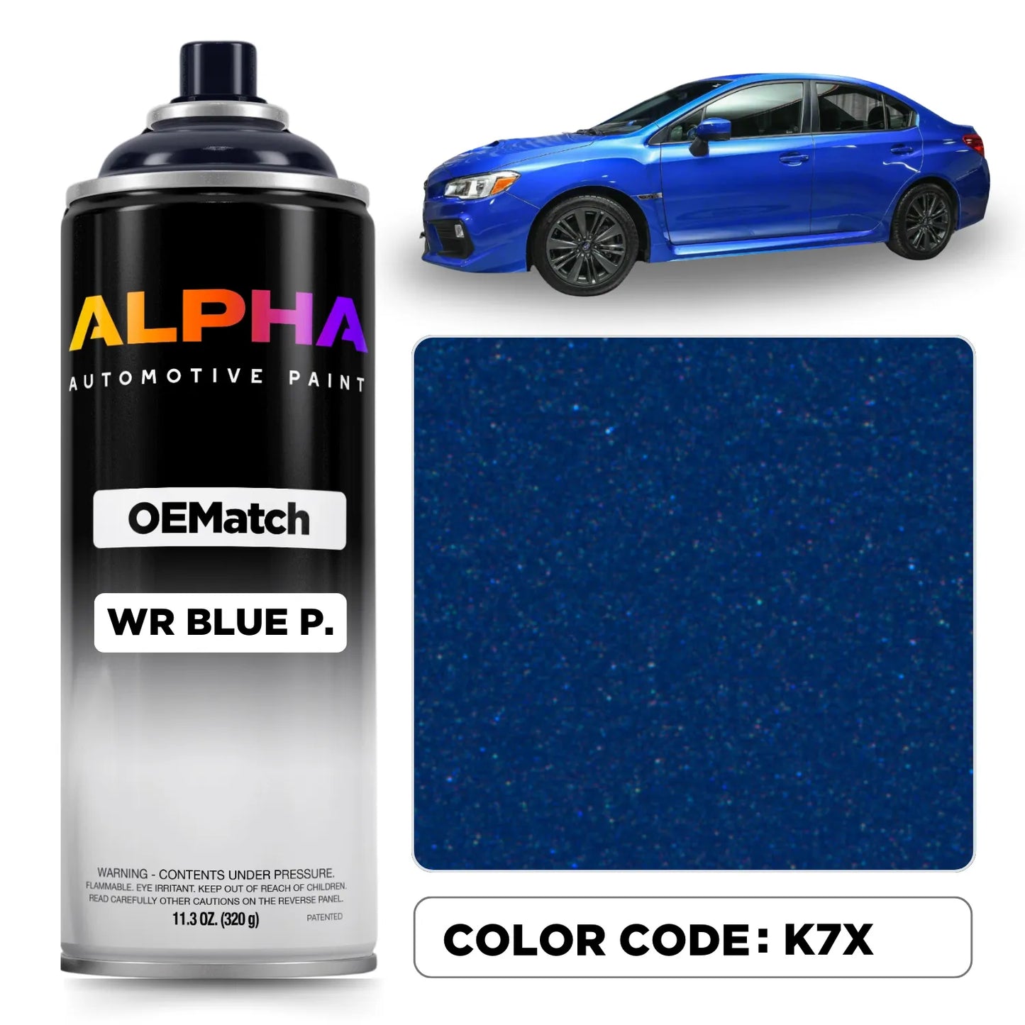 Subaru WR Blue P. K7X | OEMatch Spray Can