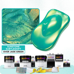 Sunstone over Jade Green Vehicle Paint Kit
