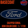 Ford Calypso Coral | 1 / 1730 | 1964-1979 | OEM Basecoat - CLEARANCE