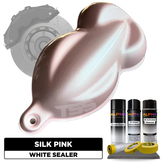 Silk Pink Brake Caliper Paint Kit