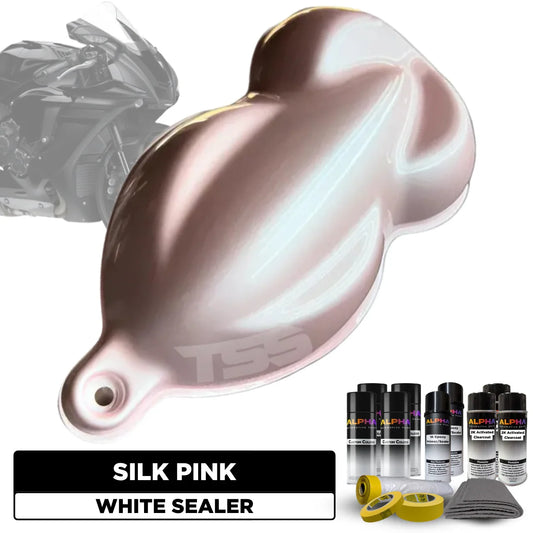 Silk Pink Motorcycle Paint Kit