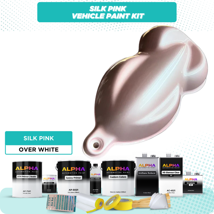 Silk Pink Vehicle Paint Kit