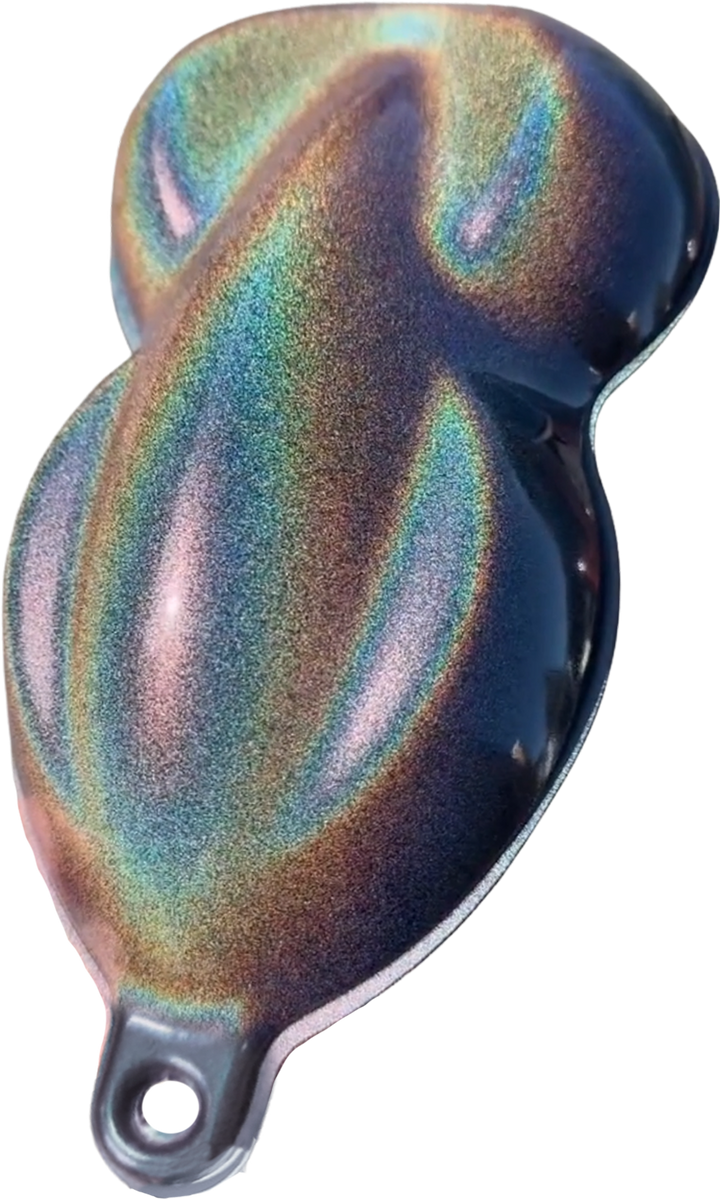 Silver Holographic Basecoat Midcoat