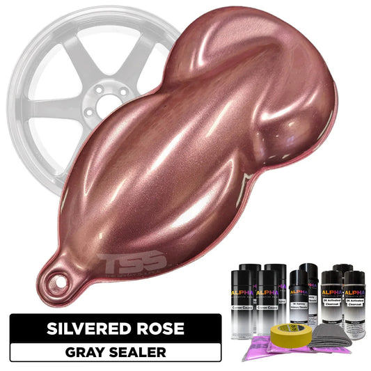 Silvered Rose Wheel Paint Kit