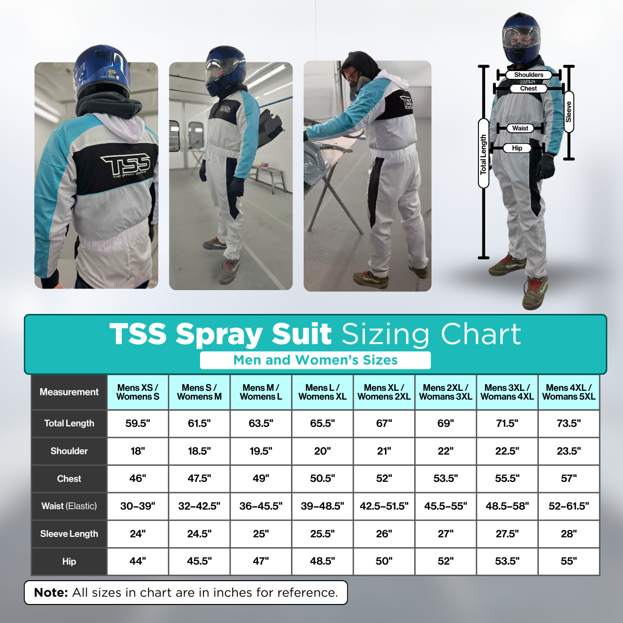 Paint Spray Suit | TSS Race Suite Style