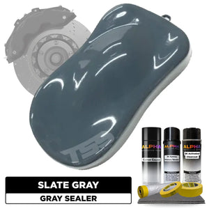 Slate Gray Brake Caliper Paint Kit
