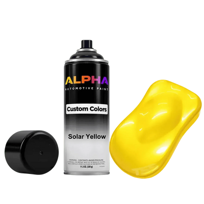 Solar Yellow Spray Can Midcoat