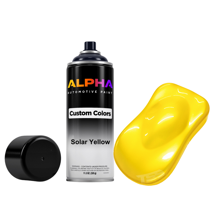 Solar Yellow Spray Can Midcoat