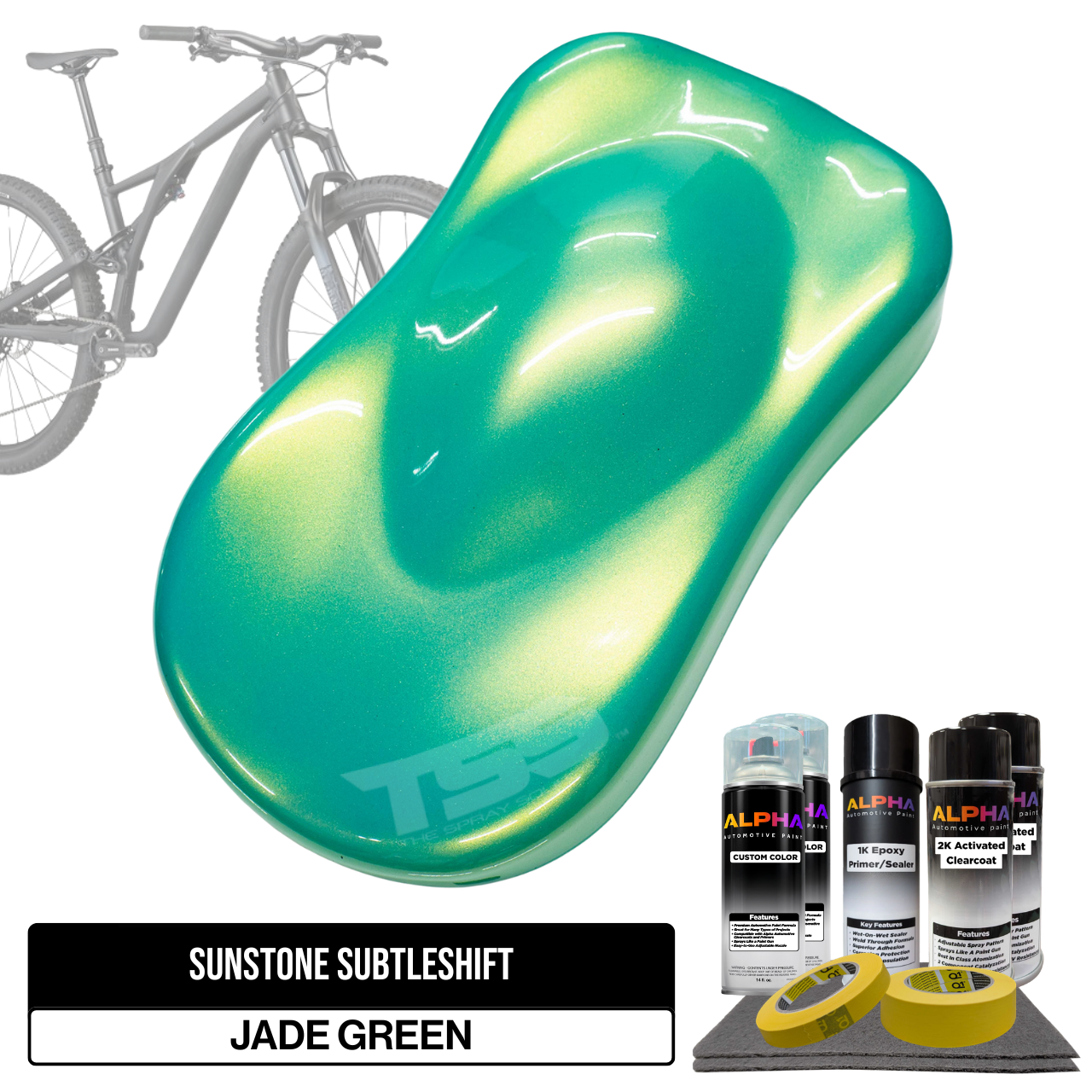 Sunstone Subtleshift Bike Paint Kit