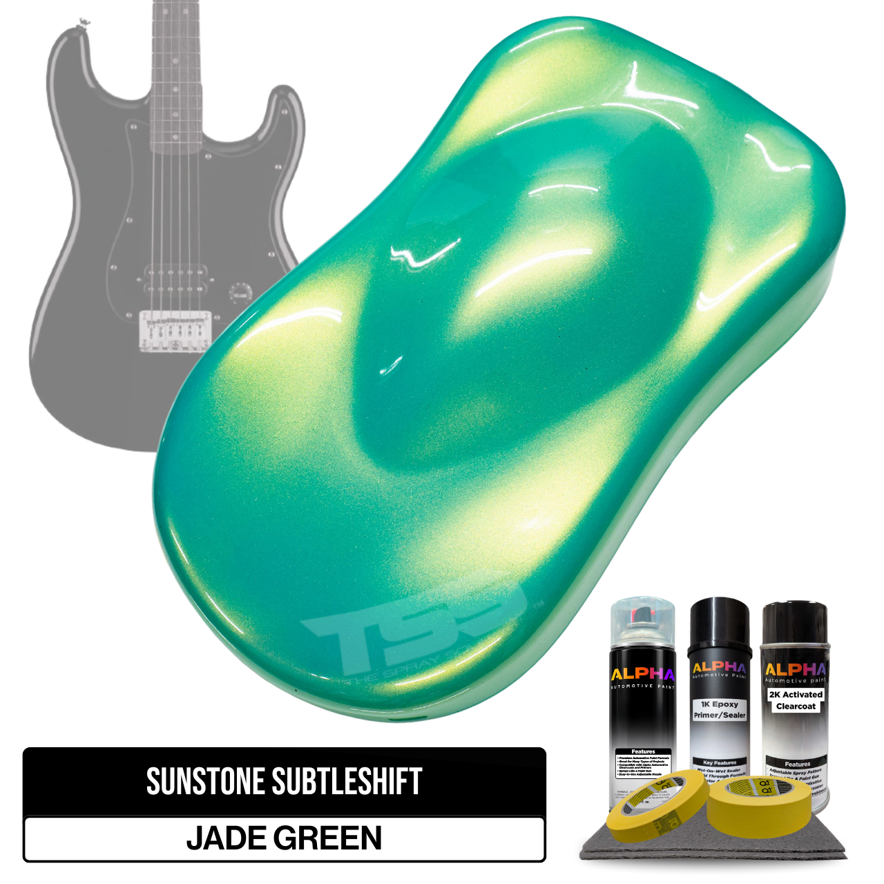 Sunstone Subtleshift Guitar Paint Kit