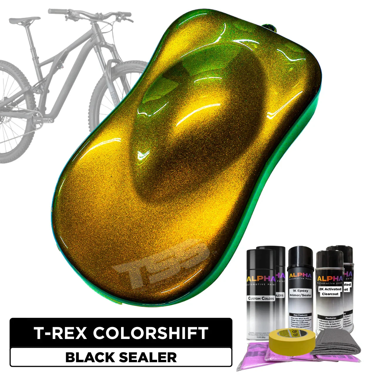 T-Rex Colorshift Bike Paint Kit