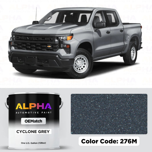 GEN. MOTORS USA CYCLONE GREY M. 12-276M / 276M | OEMatch Basecoat