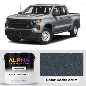 GEN. MOTORS USA CYCLONE GREY M. 12-276M / 276M | OEMatch Basecoat
