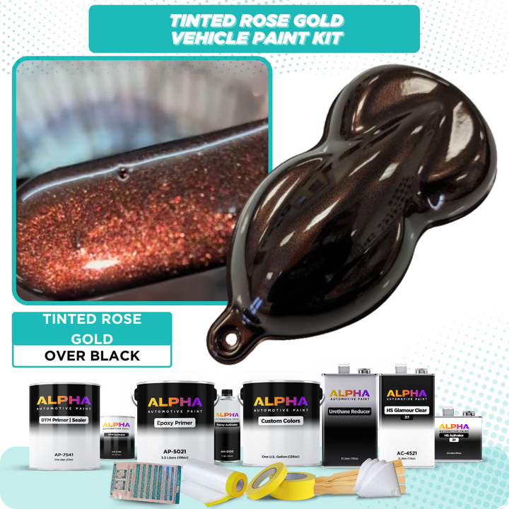 Tinted Rose Gold Vehicle Paint Kit