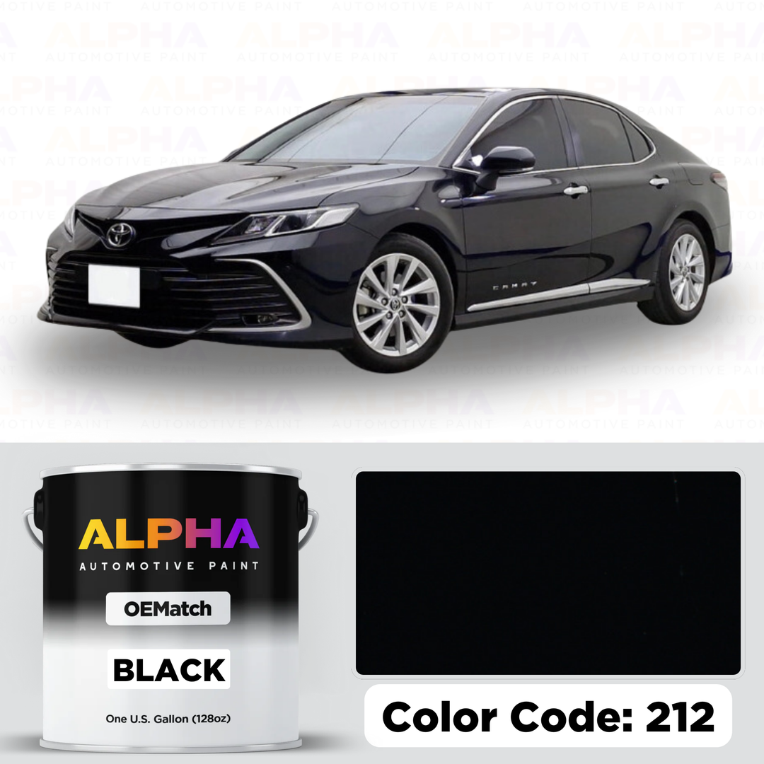 Toyota Black 212 | OEMatch Basecoat