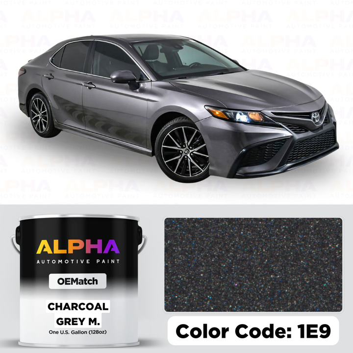 Toyota Charcoal Grey M. 1E9 / 1E9 | OEMatch Basecoat