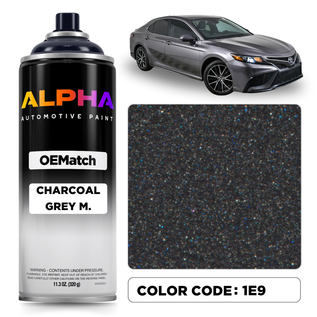 TOYOTA CHARCOAL GREY M. 1E9 / 1E9 | OEMatch Spray Can