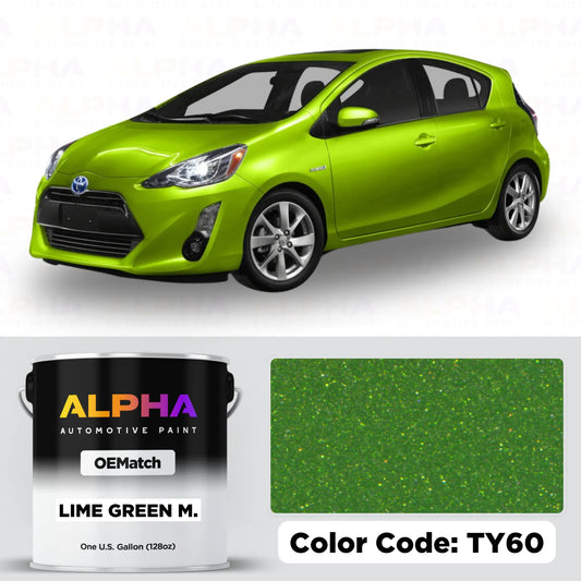 Toyota Lime Green M. TY60 | OEMatch Basecoat