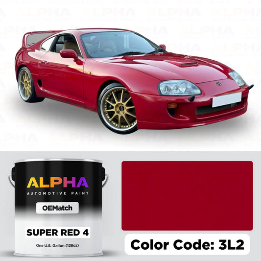 Toyota Super Red 4 3L2 | OEMatch Basecoat
