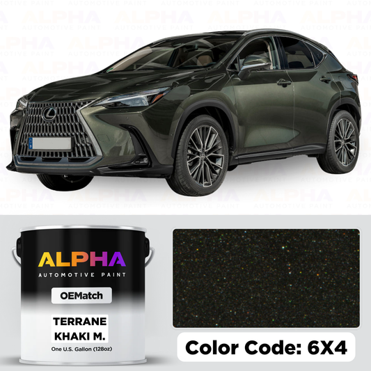 Toyota Terrane Khaki Metallic 6X4 | OEMatch Basecoat