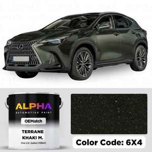 Toyota Terrane Khaki Metallic 6X4 | OEMatch Basecoat
