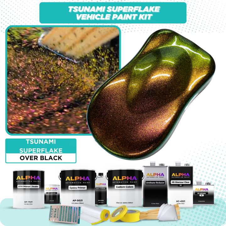 Tsunami Superflake Vehicle Paint Kit