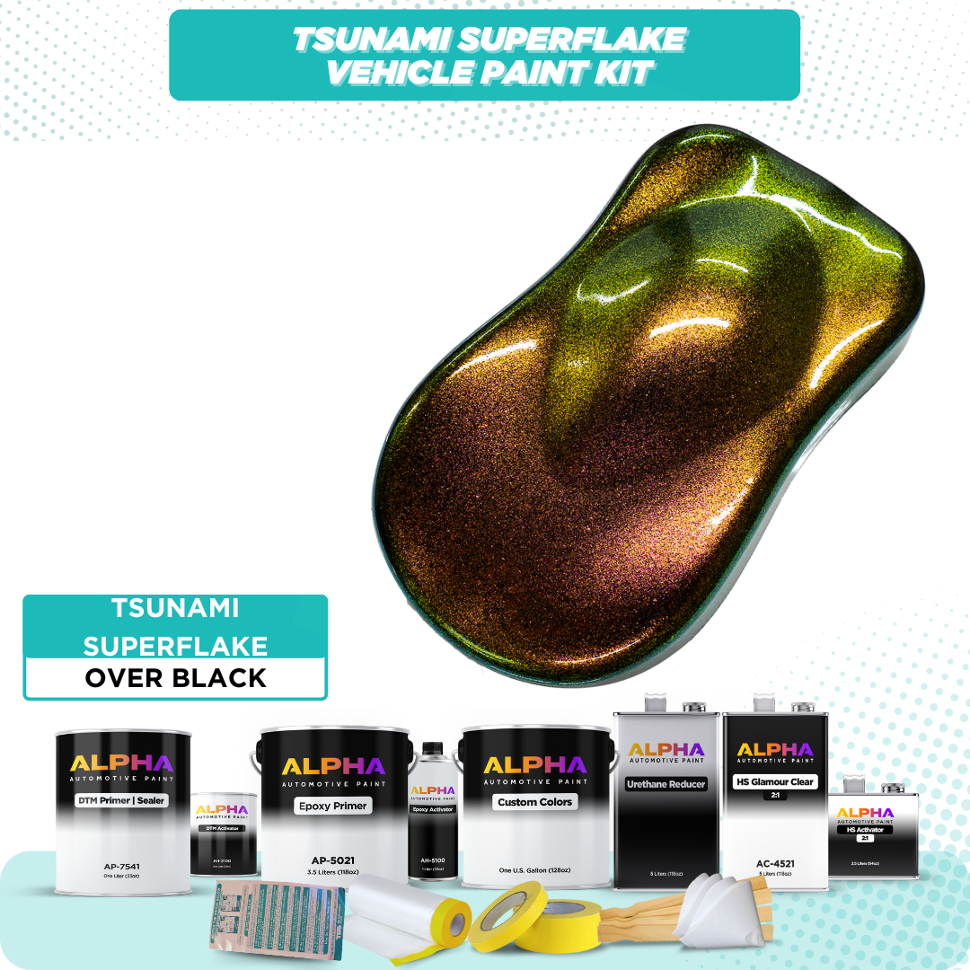 Tsunami Superflake Vehicle Paint Kit