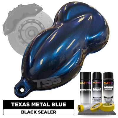 Texas Metal Blue Brake Caliper Paint Kit