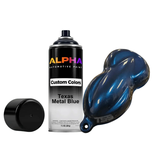 Texas Metal Blue Spray Can