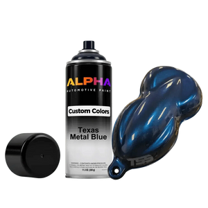 Texas Metal Blue Spray Can