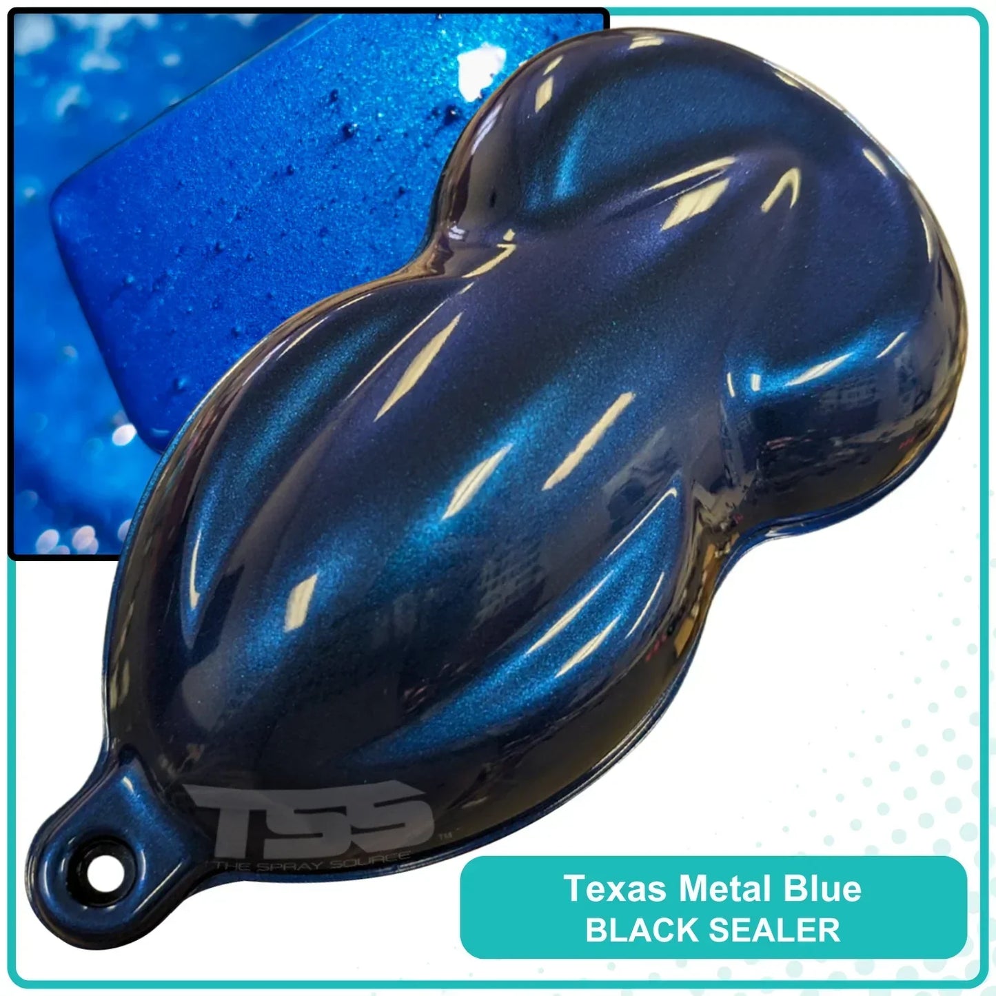 Texas Metal Blue Spray Can