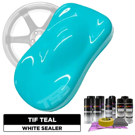 Tif Teal Wheel Paint Kit
