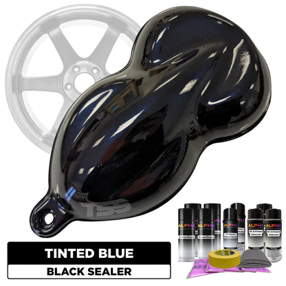 Tinted Blue Wheel Paint Kit