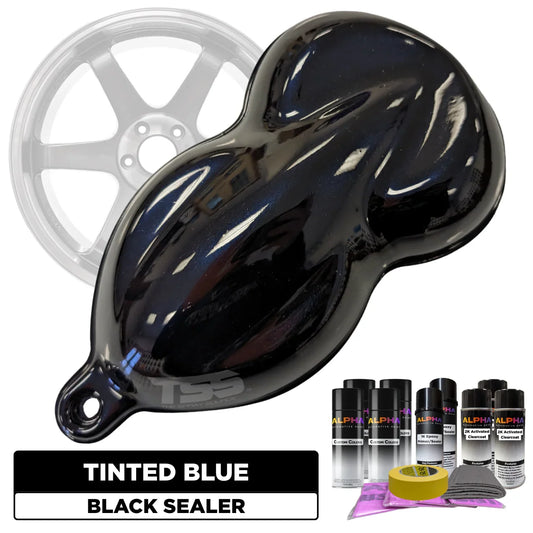 Tinted Blue Wheel Paint Kit