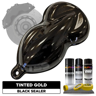 Tinted Gold Brake Caliper Paint Kit