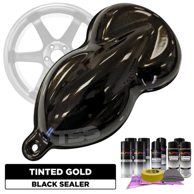 Tinted Gold Wheel Paint Kit