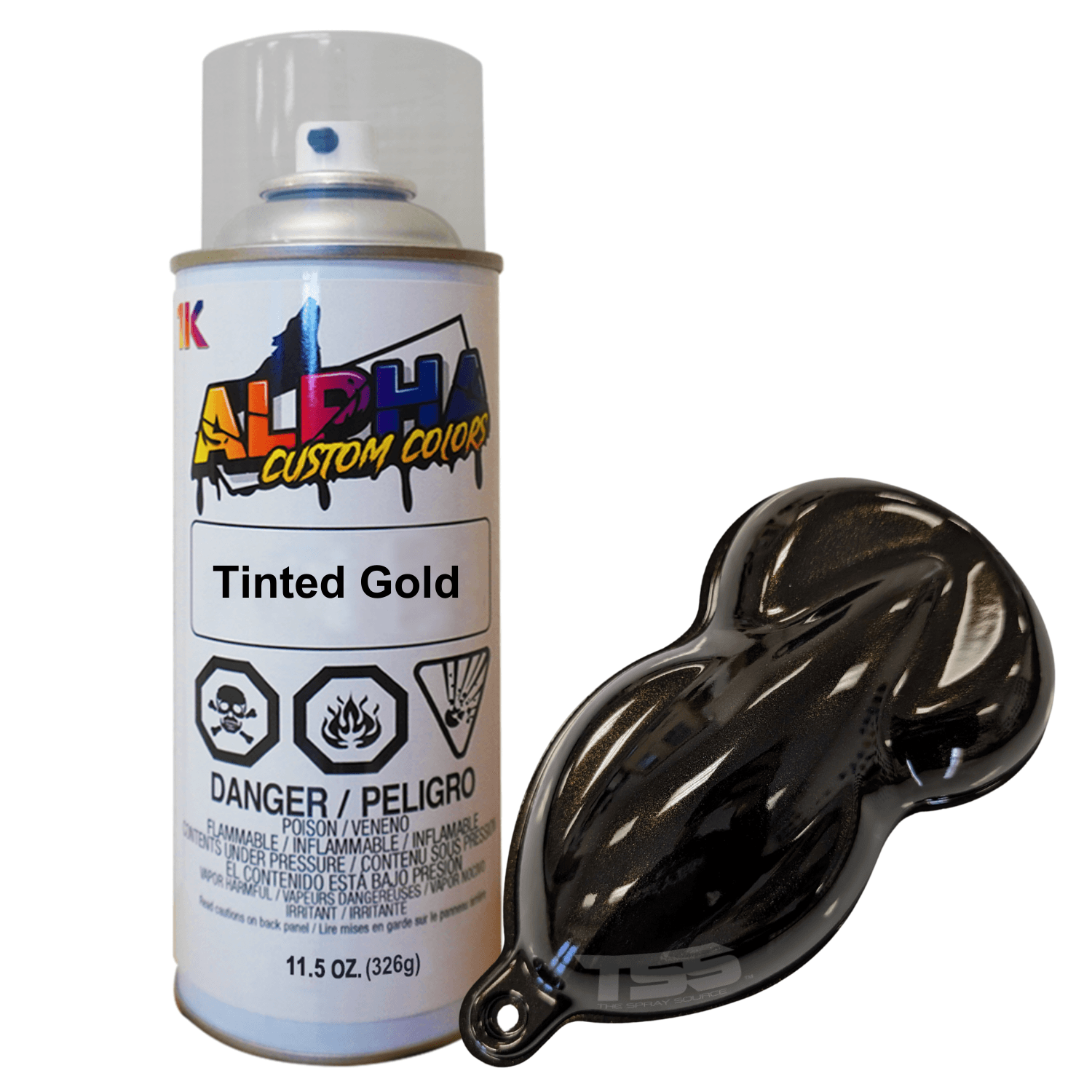 Tinted Gold Spray Can | Custom Paint Automotive Autoflex – The Spray Source