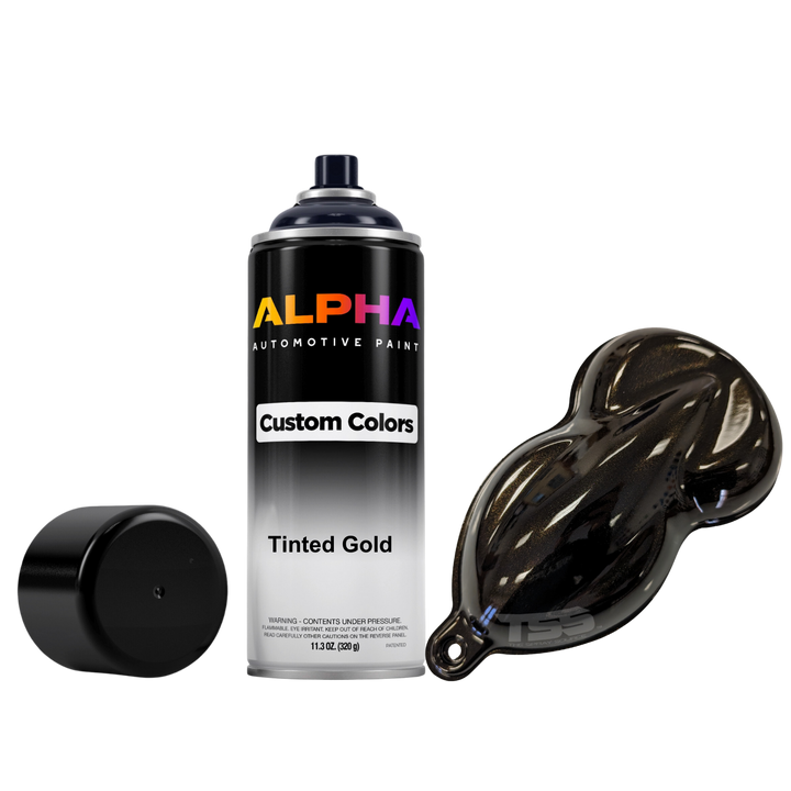 Tinted Gold Spray Can