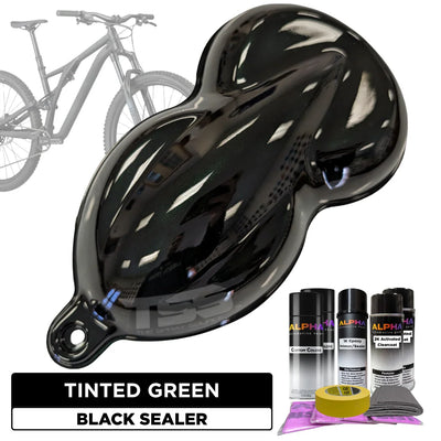 Tinted Green Bike Paint Kit