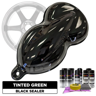 Tinted Green Wheel Paint Kit