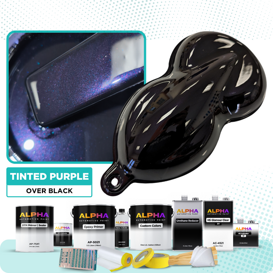 Tinted Purple Vehicle Paint Kit