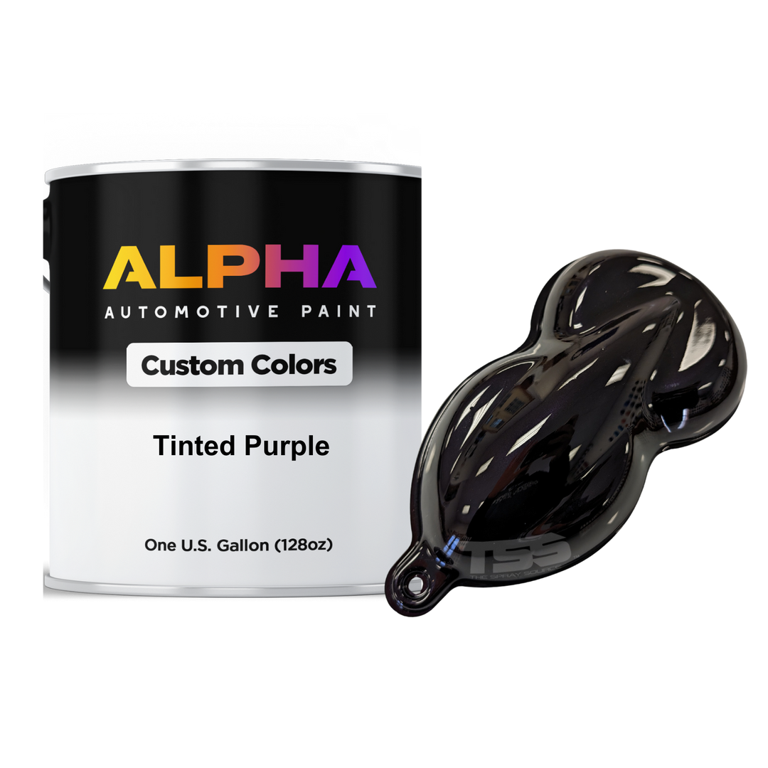 Tinted Purple Paint Basecoat