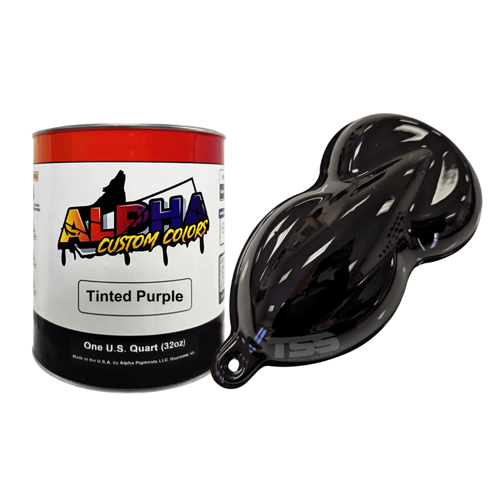 Tinted Purple Paint Basecoat - The Spray Source - Alpha Pigments