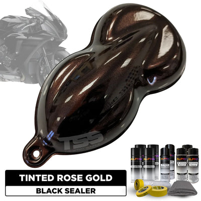 Tinted Rose Gold Motorcycle Paint Kit